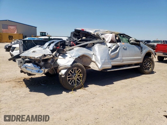2019 Ford F-250 XL with VIN 1FT7W2B65KEE02645, listed as a Copart auction lot 57872435 with 214,873 mi miles and Non repairable. Bid and sale history available at DreamBid. Image 3.