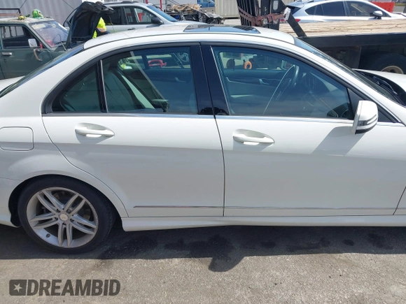 2012 Mercedes-Benz C-Class C 250 Sport with VIN WDDGF4HB4CA629310, listed as a IAAI auction lot 41760959 with 105,288 mi miles. Bid and sale history available at carsss.com. Image 5.