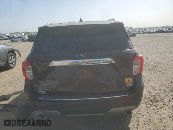 2020 Ford Explorer Limited with VIN 1FMSK7FH7LGA88352, listed as a Copart auction lot 49730515 with 86,139 mi miles and Salvage Title. Bid and sale history available at carsss.com. Image 6.