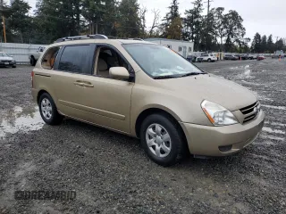 2007 Kia Sedona with VIN KNDMB133676124966, listed as a Copart auction lot 79133024 with 0 mi miles and Salvage Title. Bid and sale history available at carsss.com. Image 4.