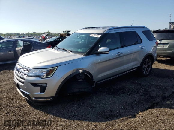 2018 Ford Explorer Limited z VIN 1FM5K7F83JGB67544, wystawiony jako Copart lot #61253265 z przebiegiem 78 297 mil mil oraz Szkoda całkowita • Salvage title. Historia ofert i sprzedaży dostępna na DreamBid. Obrazek 1.