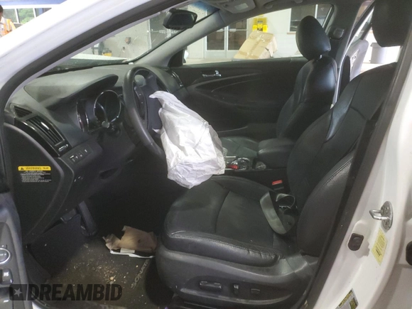 2013 Hyundai Sonata Limited with VIN 5NPEC4AC3DH655677, listed as a Copart auction lot 58614215 with 146,805 mi miles and Clean title. Bid and sale history available at DreamBid. Image 7.