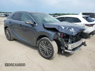 2025 Lexus RX 350h with VIN 2T2BBMCA7SC078939, listed as a Copart auction lot 55399675 with 203 mi miles and Clean Title. Bid and sale history available at DreamBid. Image 4.