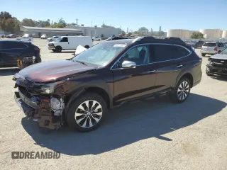 2024 Subaru Outback Touring с VIN 4S4BTAPC6R3175236, выставлен на аукционе Copart как лот 49571505 с пробегом 13 543 миль миль и Списание • Salvage title. История ставок и продаж доступна на DreamBid. Изображение 1.