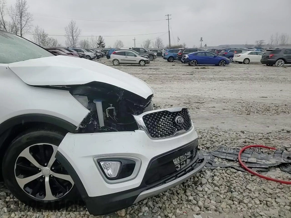 2018 Kia Sorento EX with VIN 5XYPHDA55JG395331, listed as a Copart auction lot 46834535 with 37,576 mi miles and Clean Title. Bid and sale history available at carsss.com. Image 14.