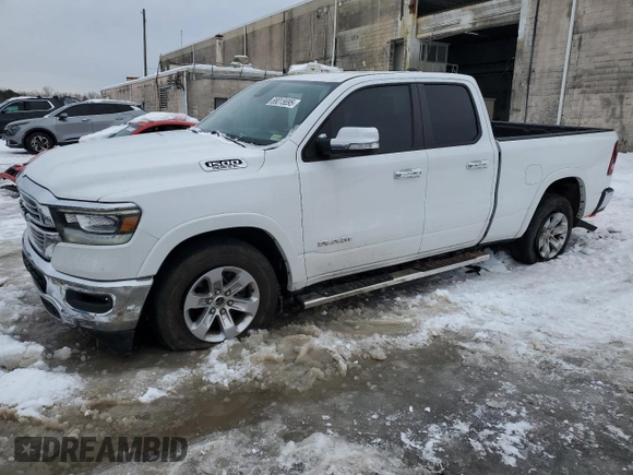 2020 Ram 1500 Laramie with VIN 1C6RREDT8LN277766, listed as a Copart auction lot 88015695 with 73,363 mi miles and Salvage title. Bid and sale history available at DreamBid. Image 1.