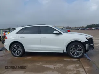 2021 Audi Q8 Premium with VIN WA1AVAF14MD003469, listed as a IAAI auction lot 41134083 with 61,861 mi miles. Bid and sale history available at carsss.com. Image 14.