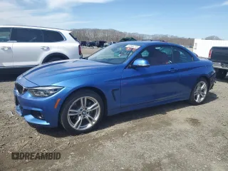 2018 BMW 4 Series 430i xDrive with VIN WBA4Z3C52JEC57956, listed as a Copart auction lot 52946715 with 32,269 mi miles and Salvage Title. Bid and sale history available at DreamBid. Image 1.