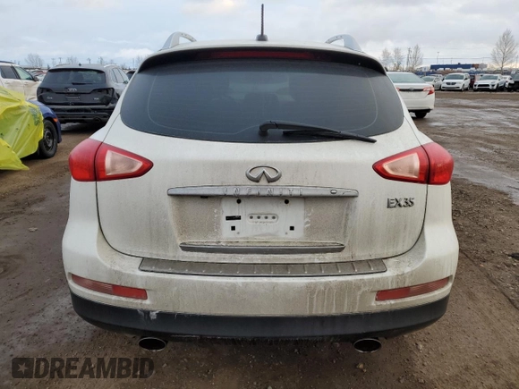 2010 Infiniti EX Journey with VIN JN1AJ0HR8AM750635, listed as a Copart auction lot 42401975 with 133,712 mi miles and Clean Title. Bid and sale history available at DreamBid. Image 6.