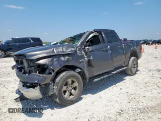 2020 Ram 1500 Tradesman with VIN 3C6RR6KT6LG133912, listed as a Copart auction lot 58620445 with 107,048 mi miles and Salvage title. Bid and sale history available at DreamBid. Image 1.