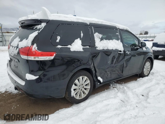 2014 Toyota Sienna Ltd with VIN 5TDDK3DC1ES093598, listed as a Copart auction lot 46439145 with 135,858 mi miles and Salvage Title. Bid and sale history available at carsss.com. Image 3.
