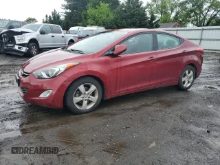2013 Hyundai Elantra GLS z VIN 5NPDH4AE8DH412462, wystawiony jako Copart lot #58086655 z przebiegiem 127 149 mil mil oraz Szkoda całkowita • Salvage title. Historia ofert i sprzedaży dostępna na DreamBid. Obrazek 1.