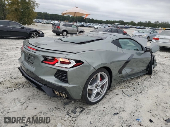 2022 Chevrolet Corvette 2LT with VIN 1G1YB2D40N5105825, listed as a Copart auction lot 69532403 with 19,728 mi miles. Bid and sale history available at carsss.com. Image 3.