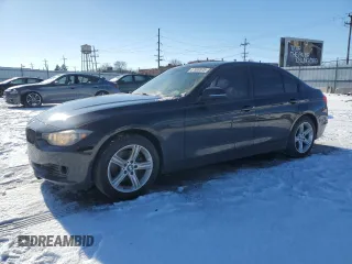 2014 BMW 3 Series 328i with VIN WBA3A5G53ENP28184, listed as a Copart auction lot 87889975 with 115,226 mi miles and Salvage Title. Bid and sale history available at DreamBid. Image 1.