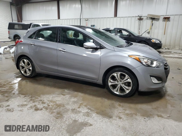 2013 Hyundai Elantra GT with VIN KMHD35LE3DU088713, listed as a Copart auction lot 72042124 with 116,324 mi miles and Salvage Title. Bid and sale history available at carsss.com. Image 4.