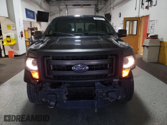 2013 Ford F-150 XL with VIN 1FTFW1ET8DKE41631, listed as a Copart auction lot 41372035 with 152,236 mi miles and Clean Title. Bid and sale history available at DreamBid. Image 5.