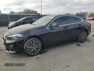 2022 BMW 2 Series 228i with VIN WBA53AK09N7L25743, listed as a Copart auction lot 44393295 with 34,681 mi miles and Salvage Title. Bid and sale history available at carsss.com. Image 1.