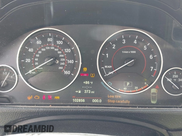 2014 BMW 4 Series 428i xDrive with VIN WBA3T1C56EPS98728, listed as a IAAI auction lot 42092079 with 102,856 mi miles and . Bid and sale history available at carsss.com. Image 7.