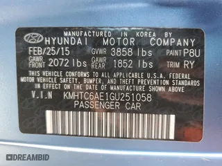 2016 Hyundai Veloster Turbo with VIN KMHTC6AE1GU251058, listed as a Copart auction lot 54238655 with 105,572 mi miles and Clean Title. Bid and sale history available at carsss.com. Image 13.