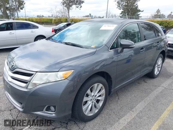 2013 Toyota Venza LE with VIN 4T3ZA3BB0DU071639, listed as a IAAI auction lot 41786133 with 129,492 mi miles. Bid and sale history available at carsss.com. Image 2.