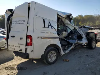 2021 Nissan NV SV with VIN 1N6AF0LY5MN803218, listed as a Copart auction lot 76091544 with 0 mi miles and Salvage Title. Bid and sale history available at carsss.com. Image 3.