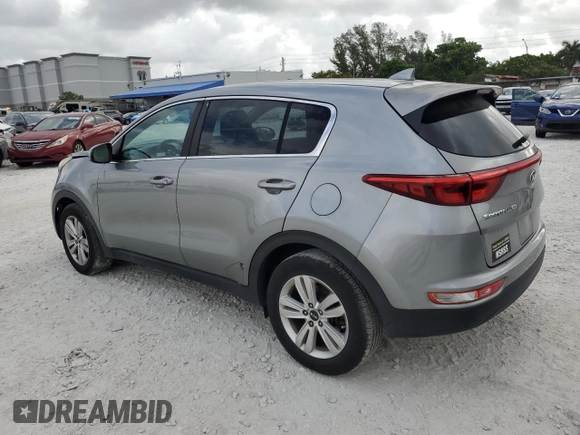 2019 Kia Sportage LX with VIN KNDPM3AC2K7598809, listed as a Copart auction lot 51320525 with 141,826 mi miles and Salvage Title. Bid and sale history available at carsss.com. Image 2.