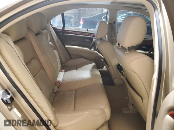 2009 Acura RL Technology z VIN JH4KB26699C002527, wystawiony jako Copart lot #54668255 z przebiegiem 143 644 mil mil oraz Szkoda całkowita • Salvage title. Historia ofert i sprzedaży dostępna na DreamBid. Obrazek 10.