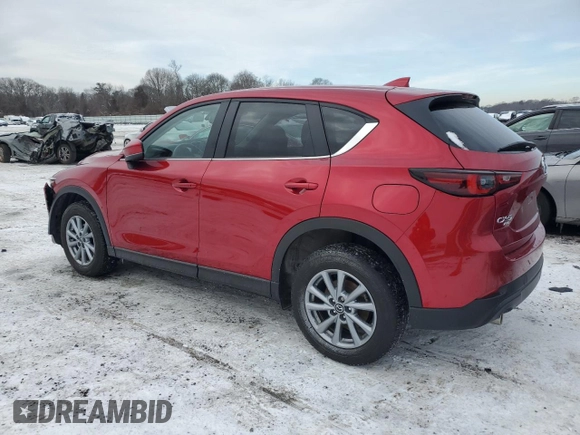 2023 Mazda CX-5 2.5 S Preferred Package with VIN JM3KFBCM1P0146524, listed as a Copart auction lot 89165155 with 35,687 mi miles and Salvage Title. Bid and sale history available at carsss.com. Image 2.
