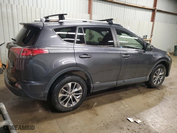 2017 Toyota RAV4 Hybrid XLE with VIN JTMRJREV2HD147955, listed as a Copart auction lot 46974915 with 90,729 mi miles and Salvage Title. Bid and sale history available at carsss.com. Image 3.