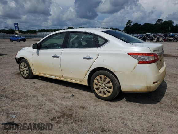 2014 Nissan Sentra SV with VIN 3N1AB7AP5EY334527, listed as a Copart auction lot 61079795 with 188,060 mi miles and Salvage title. Bid and sale history available at DreamBid. Image 2.