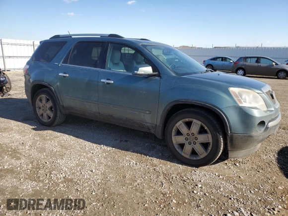 2010 GMC Acadia SLT2 z VIN 1GKLRNED6AJ136810, wystawiony jako Copart lot #44504015 z przebiegiem 289 198 mil mil oraz Czysty tytuł • Clean title. Historia ofert i sprzedaży dostępna na DreamBid. Obrazek 4.