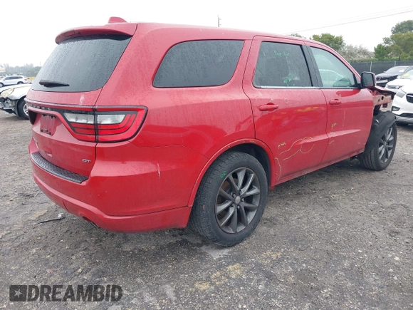 2018 Dodge Durango GT z VIN 1C4RDHDG0JC213032, wystawiony jako IAAI lot #41405130 z przebiegiem 111 993 mil mil oraz . Historia ofert i sprzedaży dostępna na DreamBid. Obrazek 4.