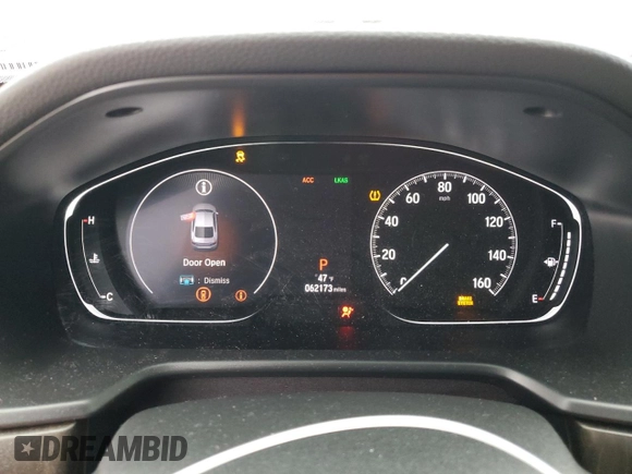 2020 Honda Accord EX-L with VIN 1HGCV2F58LA006528, listed as a Copart auction lot 86765784 with 62,173 mi miles and Salvage title. Bid and sale history available at DreamBid. Image 9.