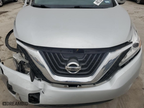 2016 Nissan Murano S with VIN 5N1AZ2MHXGN167898, listed as a Copart auction lot 48128895 with 83,882 mi miles and Salvage Title. Bid and sale history available at carsss.com. Image 12.