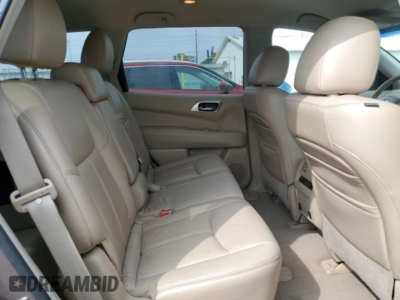 2013 Nissan Pathfinder Platinum with VIN 5N1AR2MM9DC625435, listed as a Copart auction lot 59798145 with 131,209 mi miles and Salvage title. Bid and sale history available at DreamBid. Image 11.