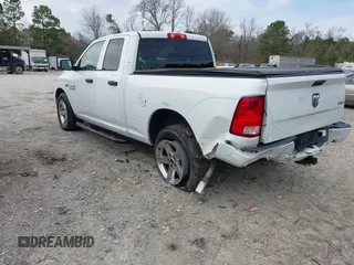 2017 Ram 1500 Express with VIN 1C6RR7FT0HS511156, listed as a IAAI auction lot 41754687 with 104,394 mi miles. Bid and sale history available at carsss.com. Image 3.