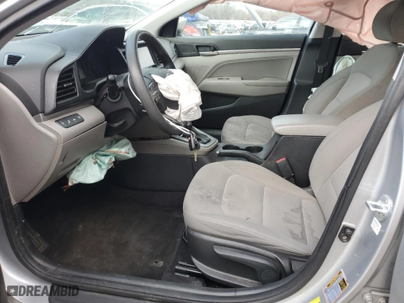 2020 Hyundai Elantra Value Edition with VIN KMHD84LF1LU988366, listed as a Copart auction lot 86868924 with 80,380 mi miles and Salvage Title. Bid and sale history available at carsss.com. Image 7.