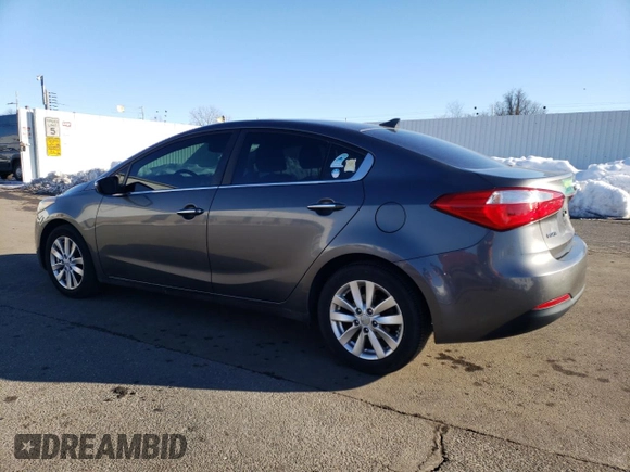 2014 Kia Forte EX with VIN KNAFX4A83E5120349, listed as a Copart auction lot 46484015 with 119,961 mi miles and Clean Title. Bid and sale history available at carsss.com. Image 2.