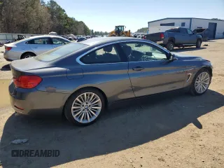 2014 BMW 4 Series 435i with VIN WBA3R1C55EF729211, listed as a Copart auction lot 46887555 with 71,477 mi miles and Salvage Title. Bid and sale history available at carsss.com. Image 3.