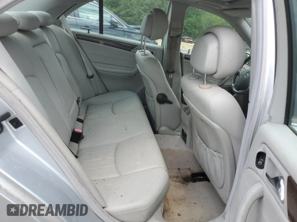 2006 Mercedes-Benz C 280 Luxury with VIN WDBRF54H56A871433, listed as a Copart auction lot 57302905 with 127,105 mi miles and Salvage title. Bid and sale history available at DreamBid. Image 10.