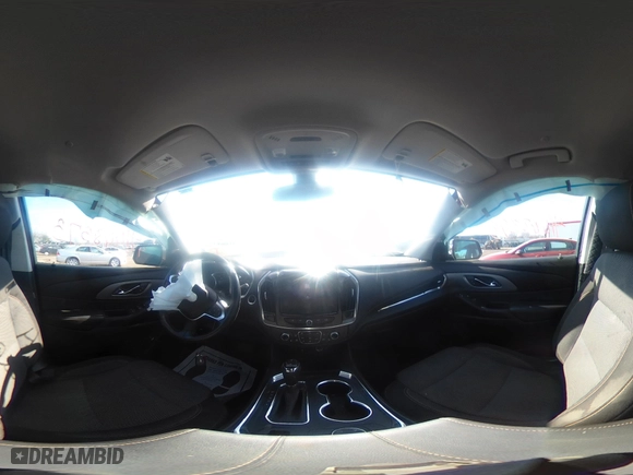 2019 Chevrolet Traverse LT Cloth with VIN 1GNEVGKW3KJ133793, listed as a IAAI auction lot 41668373 with 187,258 mi miles. Bid and sale history available at carsss.com. Image 20.