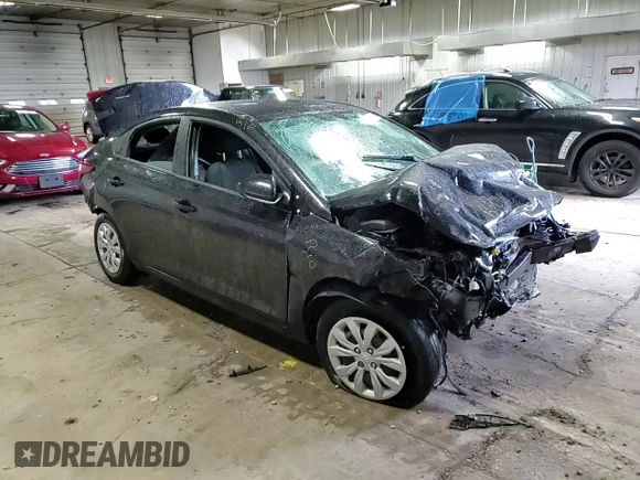 2021 Hyundai Accent SE with VIN 3KPC24A66ME151097, listed as a Copart auction lot 57723605 with Not provided miles and Non repairable. Bid and sale history available at DreamBid. Image 14.