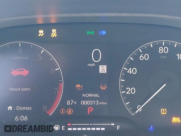 2025 Honda Civic Sport with VIN 2HGFE2F51SH557221, listed as a IAAI auction lot 42344477 with 313 mi miles and . Bid and sale history available at DreamBid. Image 15.