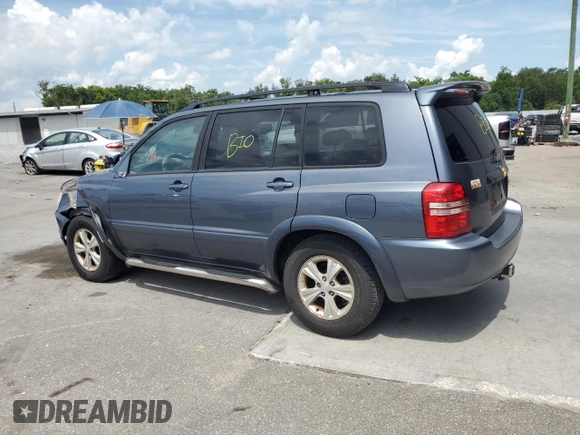 2002 Toyota Highlander z VIN JTEGD21A320028363, wystawiony jako Copart lot #58154705 z przebiegiem 138 157 mil mil oraz Szkoda całkowita • Salvage title. Historia ofert i sprzedaży dostępna na DreamBid. Obrazek 2.