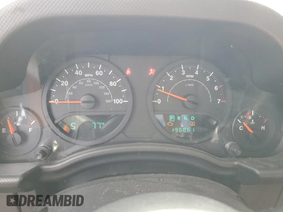 2008 Jeep Wrangler Unlimited X with VIN 1J4GB39118L505846, listed as a Copart auction lot 64015204 with 196,061 mi miles and Salvage Title. Bid and sale history available at DreamBid. Image 9.