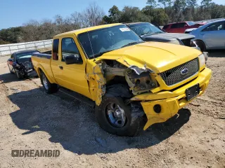 2001 Ford Ranger XL Fleet with VIN 1FTZR15E71TA43208, listed as a Copart auction lot 47017245 with 160,631 mi miles and Salvage Title. Bid and sale history available at DreamBid. Image 4.