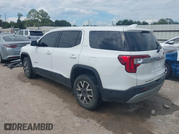 2020 GMC Acadia SLE with VIN 1GKKNKLA6LZ206227, listed as a IAAI auction lot 40414067 with 96,020 mi miles and . Bid and sale history available at carsss.com. Image 3.