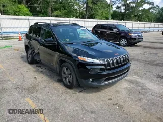 2017 Jeep Cherokee Latitude with VIN 1C4PJLCB1HW554490, listed as a Copart auction lot 57153515 with 84,867 mi miles and Salvage title. Bid and sale history available at DreamBid. Image 14.