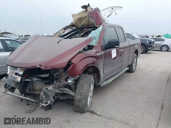 2016 Ford F-150 XLT with VIN 1FTEX1EP9GFD17294, listed as a IAAI auction lot 41905057 with 126,270 mi miles. Bid and sale history available at carsss.com. Image 18.
