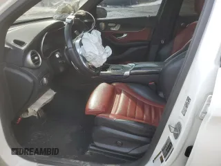 2021 Mercedes-Benz GLC with VIN W1N0G6EB8MF919412, listed as a Copart auction lot 46492315 with 47,180 mi miles and Salvage Title. Bid and sale history available at carsss.com. Image 7.